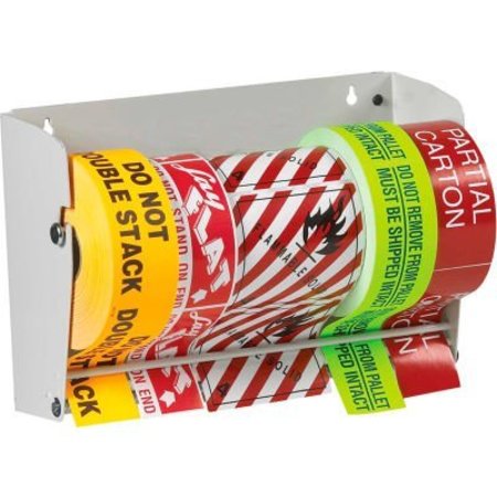 BOX PACKAGING Global Industrial„¢ Manual Wall Mount Dispenser Up To 12-1/2" Width Labels 13"L x 9"W x 5'H LDM1250